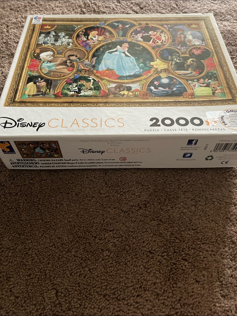 Disney Classics puzzle 2000 pieces